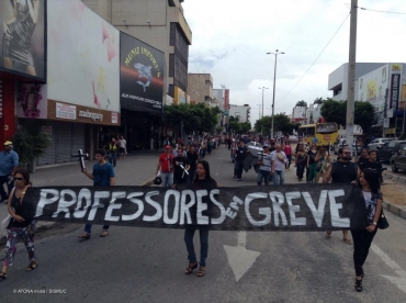 Ato público dos Professores