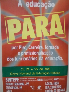 Greve Nacional da Educação