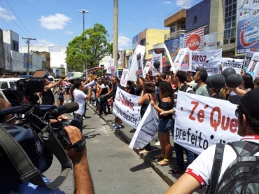Início da Greve dos professores