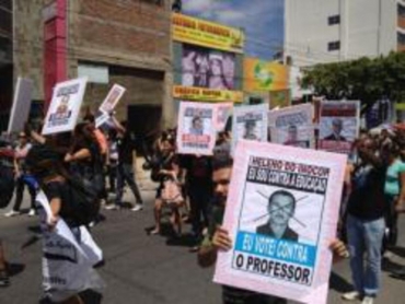 Início da Greve dos professores