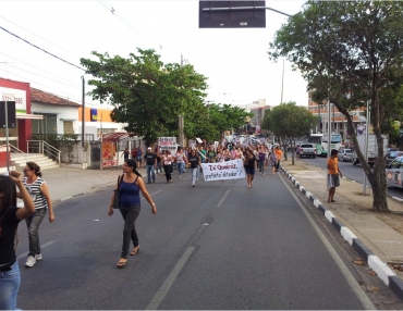 Maior passeata do movimento da educação