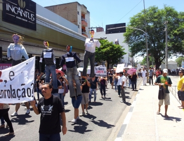 Protestos da Educação nas ruas e na Câmara Municipal
