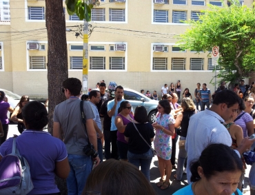 Protestos da Educação nas ruas e na Câmara Municipal