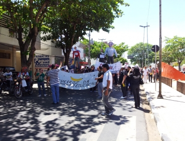 Protestos da Educação nas ruas e na Câmara Municipal
