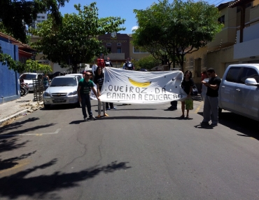 Protestos da Educação nas ruas e na Câmara Municipal